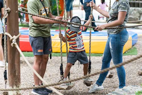 Un circuito de obstaculos, para que tus hijos lo disfruten