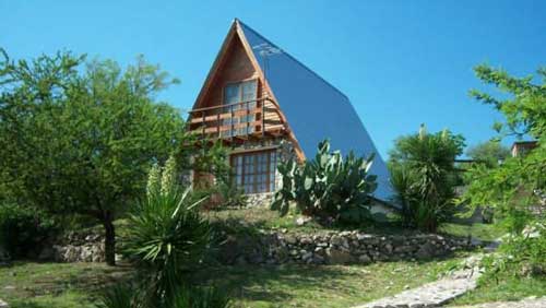Cabañas y hoteles en la zona